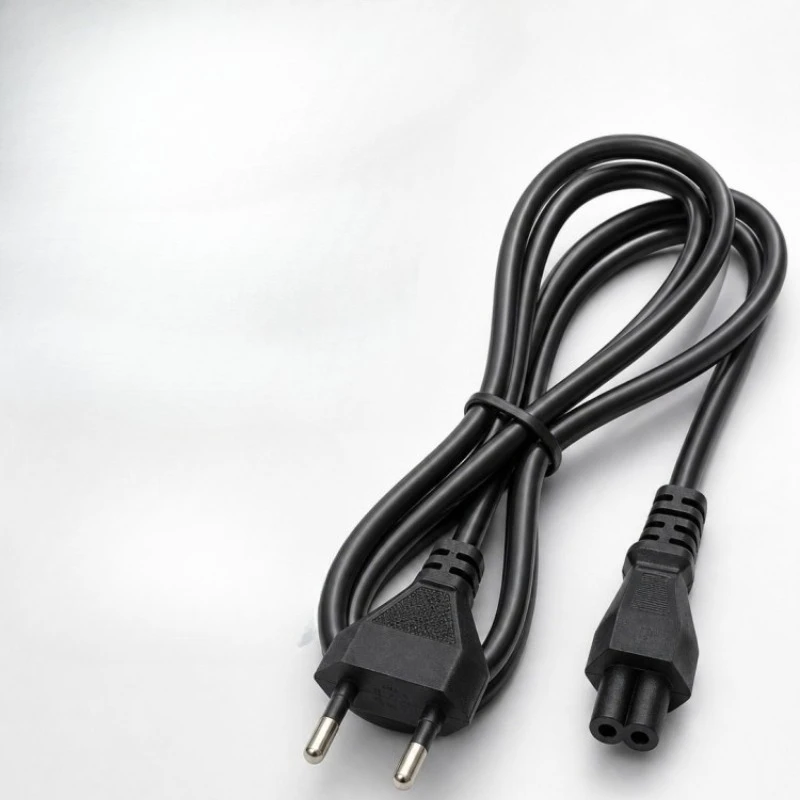 1M EU Plug Universal Laptop Charger Plug Power Adapter Cord Cable For Laptop Power Supply, Monitor And TV, Safety Plug Type F