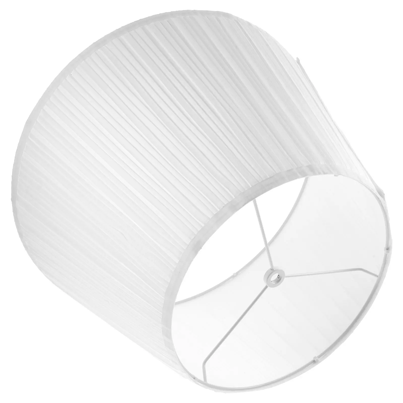 Linen Table Lamp Shade Simple Iron Frame Lampshade Bedroom Living Room Study Light Soft Eye Protection Table Lamp Shade