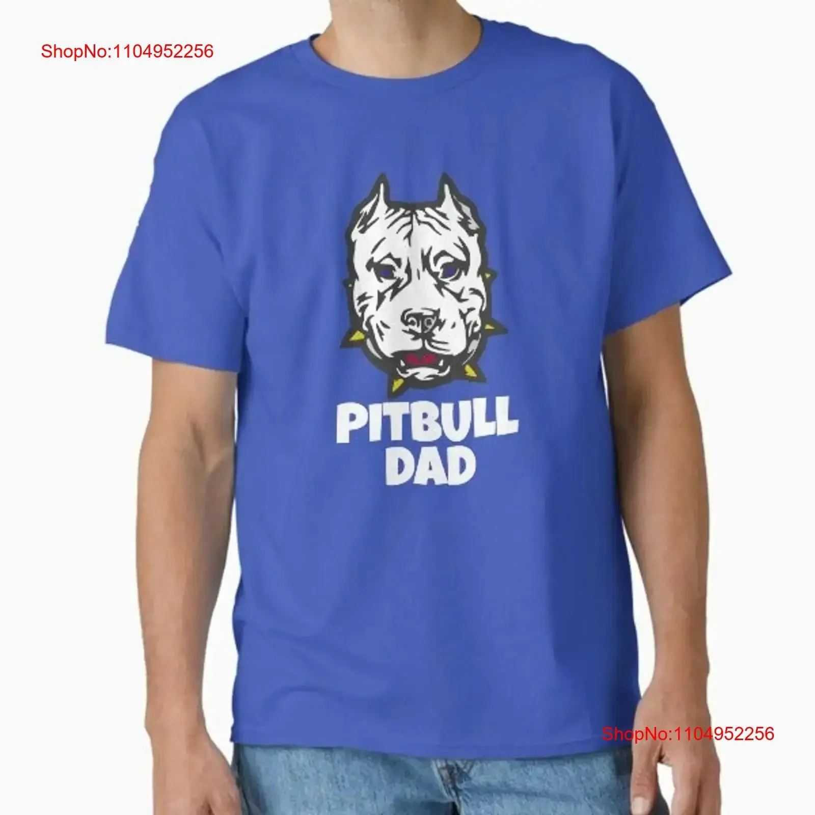 

Pitbull Dad Owner American Bully Dog Mer Made in USA AUS T Shirt S 2XL vintage Washed Stylish Soft Breathable designer clothes