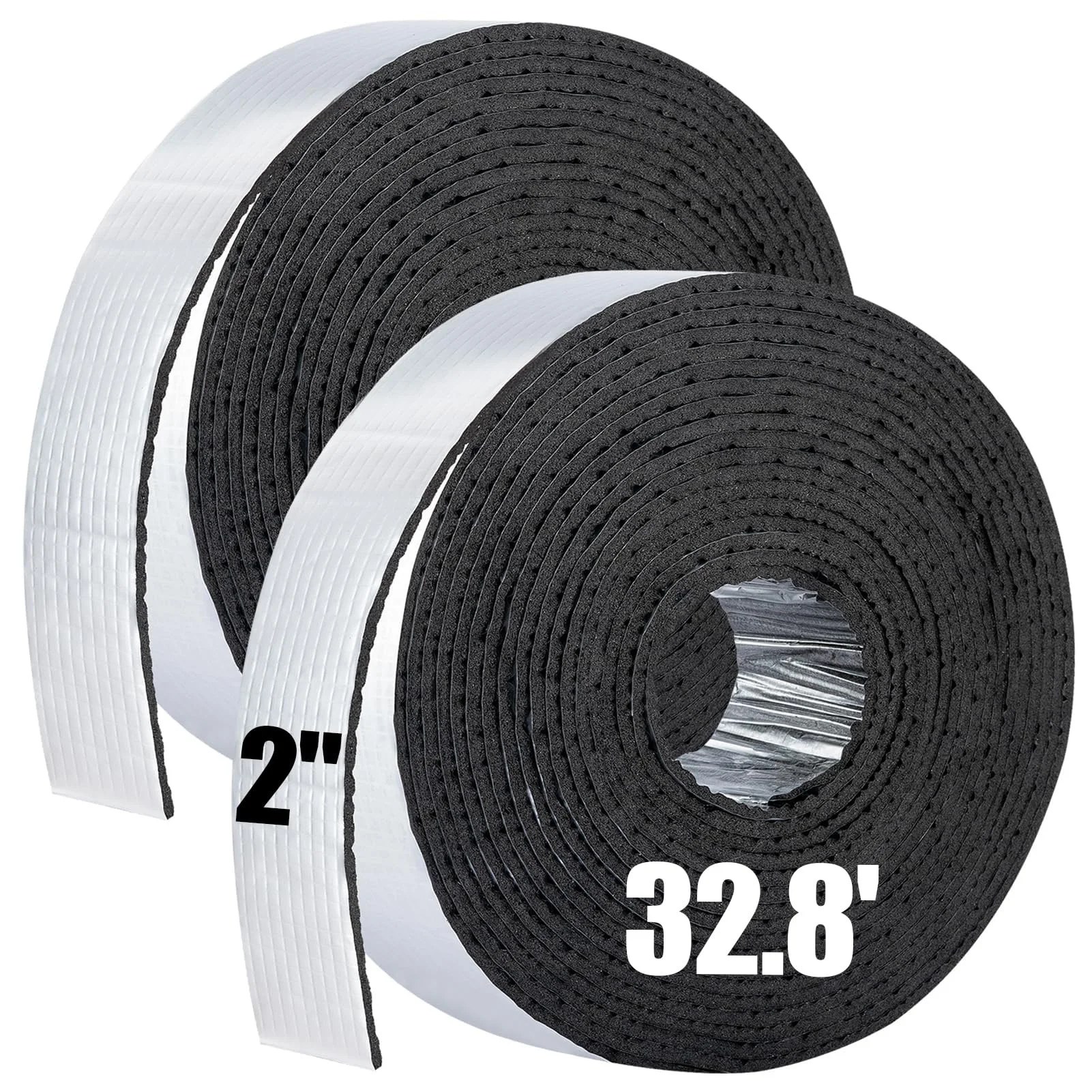 

Cold Hot Water Pipes Freeze Protecting Insulation Tape Self Adhesive Thermal Wrap Aluminum Foil Rubber Adhesives Sealers