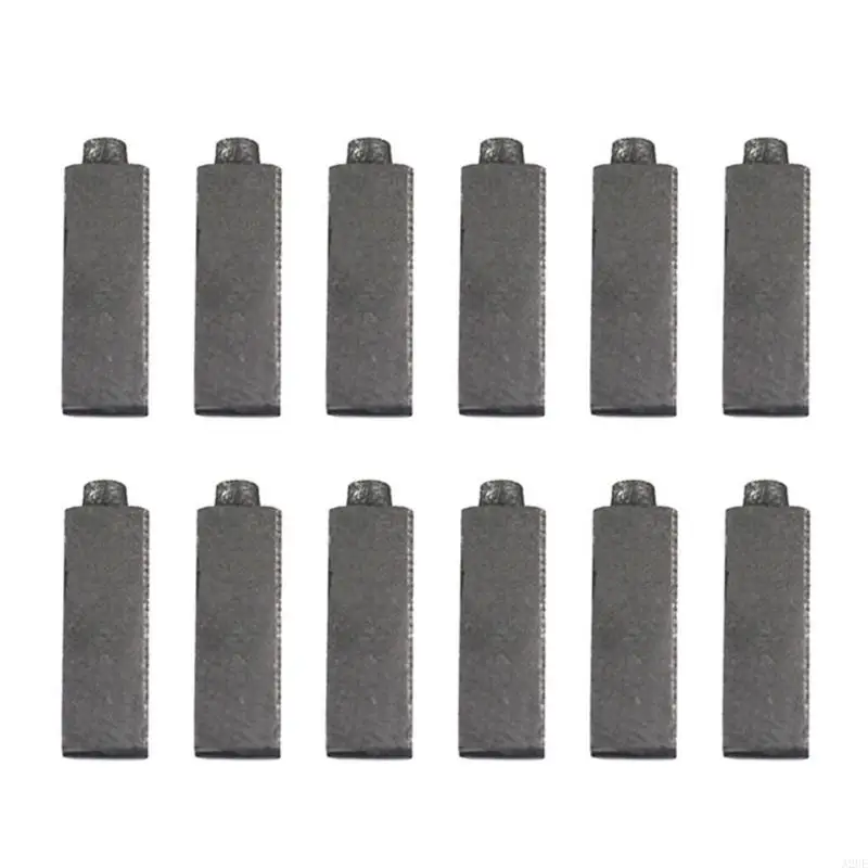 A2ue 12pcs فرشاة الكربون الفرشاة الكربونية لمحرك المرساة أداة عالية الطاقة مجفف الشعر مجفف جنرالات تعيين الملحقات