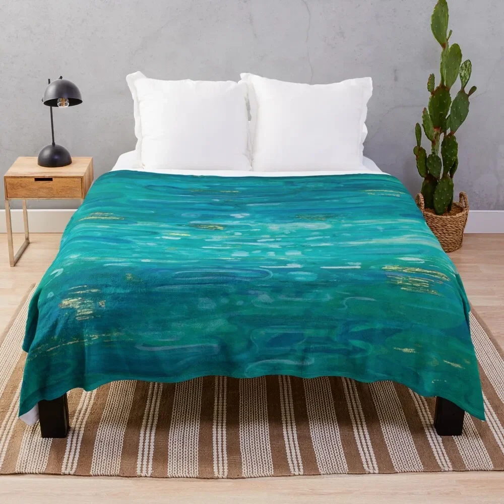 

The shapes of water Throw Blanket For Sofa Thin Beautifuls Blankets