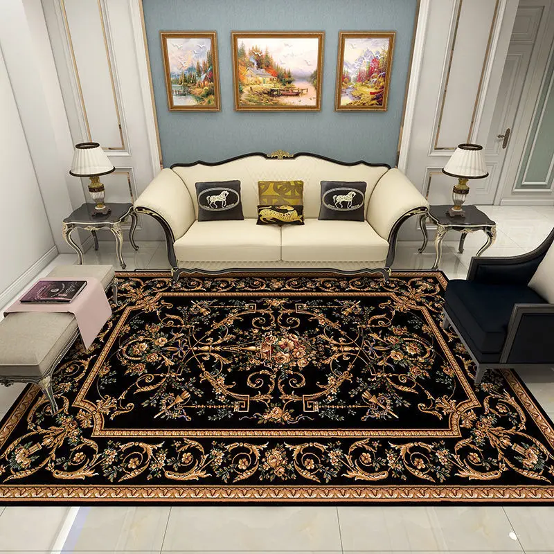 Luxury Persian Carpet Large Area Rugs for Living Room Decoration Home Morocco Door Mat Floor Bedroom Decor Lounge Rug Hallway