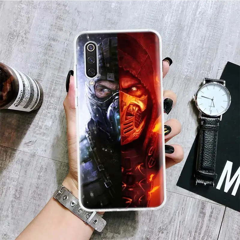 Mortal Kombat Phone Case For Xiaomi Poco X6 X5 X4 X3 Nfc F5 F6 Pro F3 F2 F1 F4 Gt M5S M4 M3 M2 Soft Coque Cover X3 Nfc X4 Gt X5 