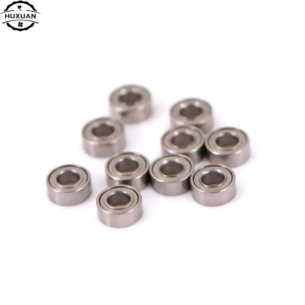 10 Pcs/lot 3*6*2.5mm High Speed Seat Miniature Model Bearing Steel Shafts MR63ZZ Mini Steel Roller Bearings Wholesale