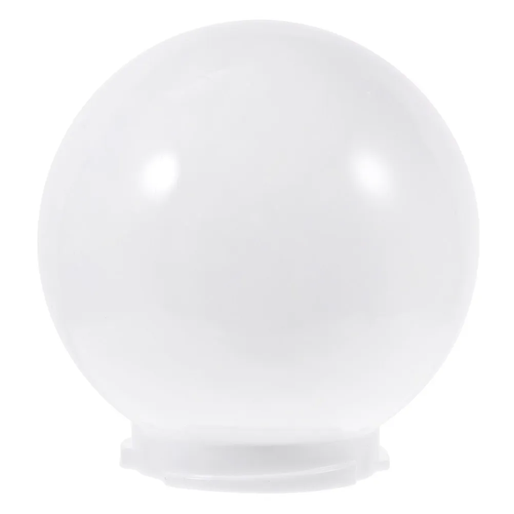 球形ランプシェードグローブライトカバーアクリル防水屋外庭壁ポスト交換用ポーチシェードストリートフロアランプ