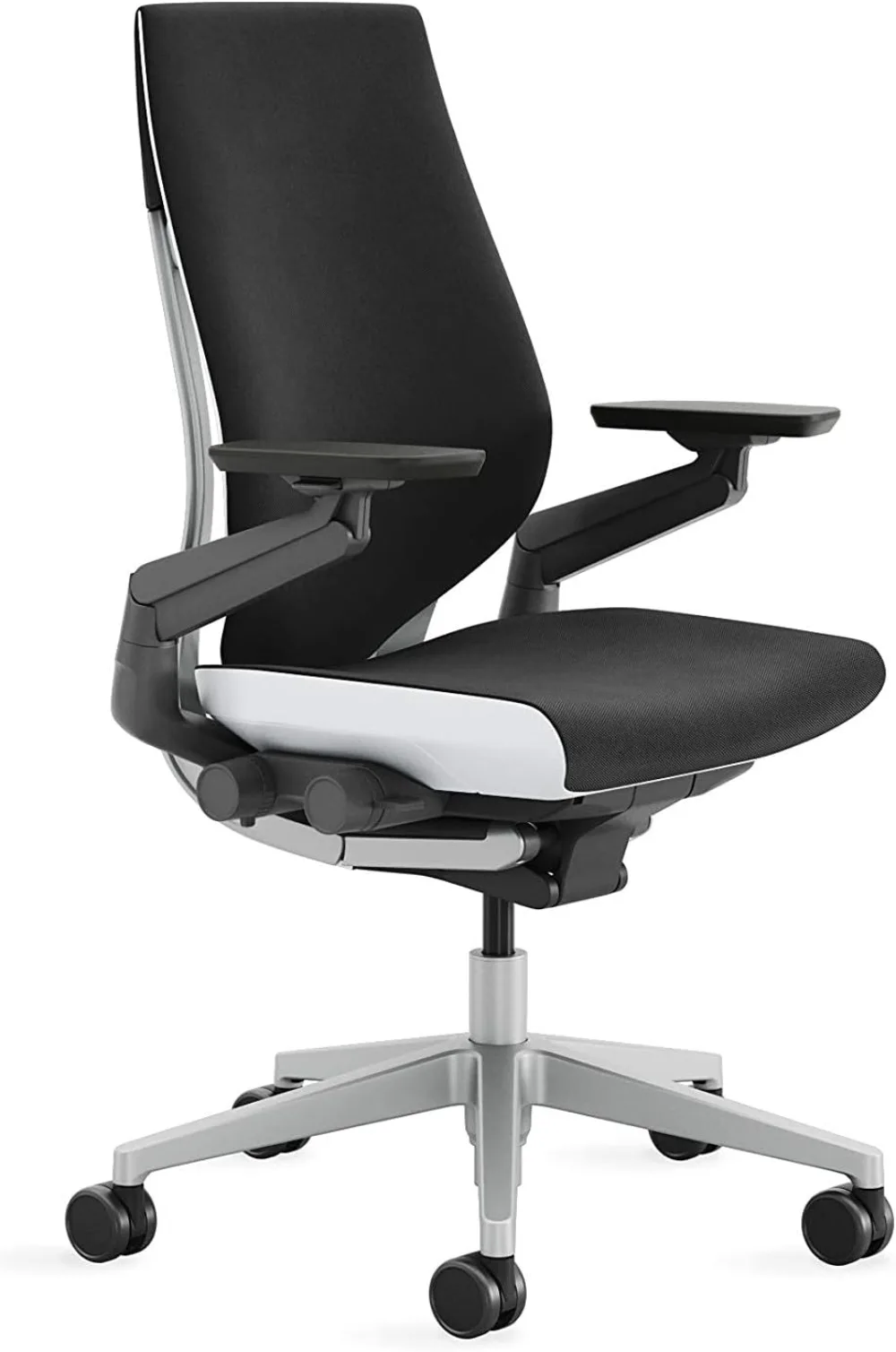 Gesture Office Chair - Ergonomic Work Chair with Wheels for Carpet - Comfortable Office Chair - Intuitive-to-Adjust Chairs