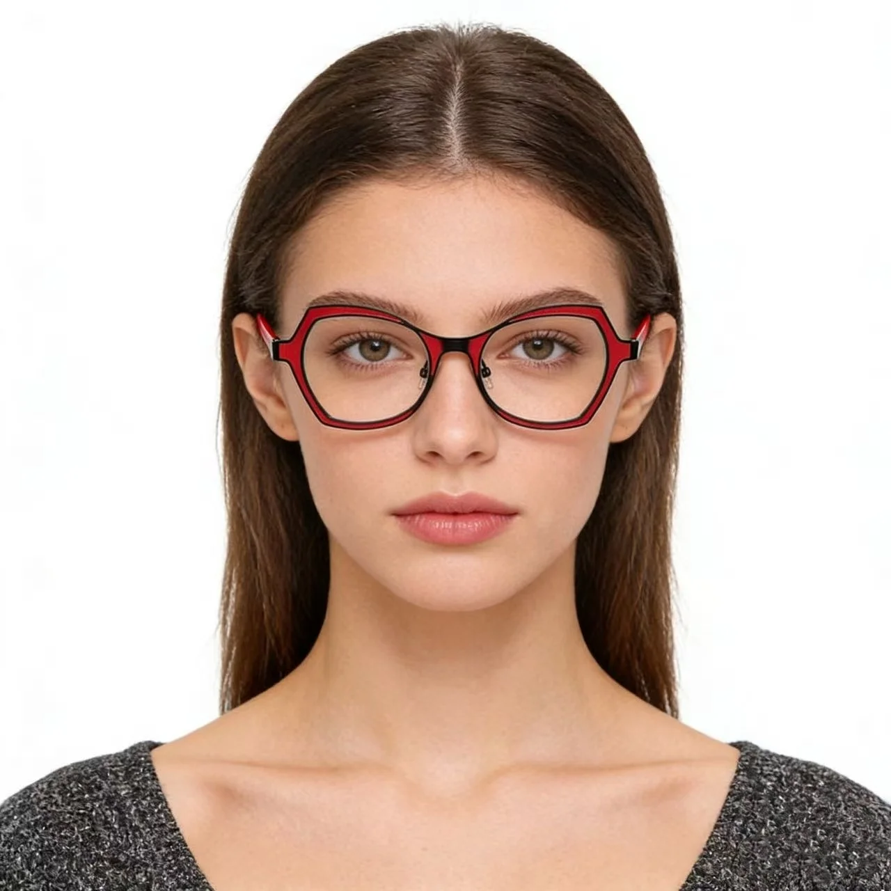 

Woman Cat Eye Eyeglass Fashion Glasses Frame for Women Eyeglasses Frames Hand Made Glases Women's Glass Female Clear Lenses