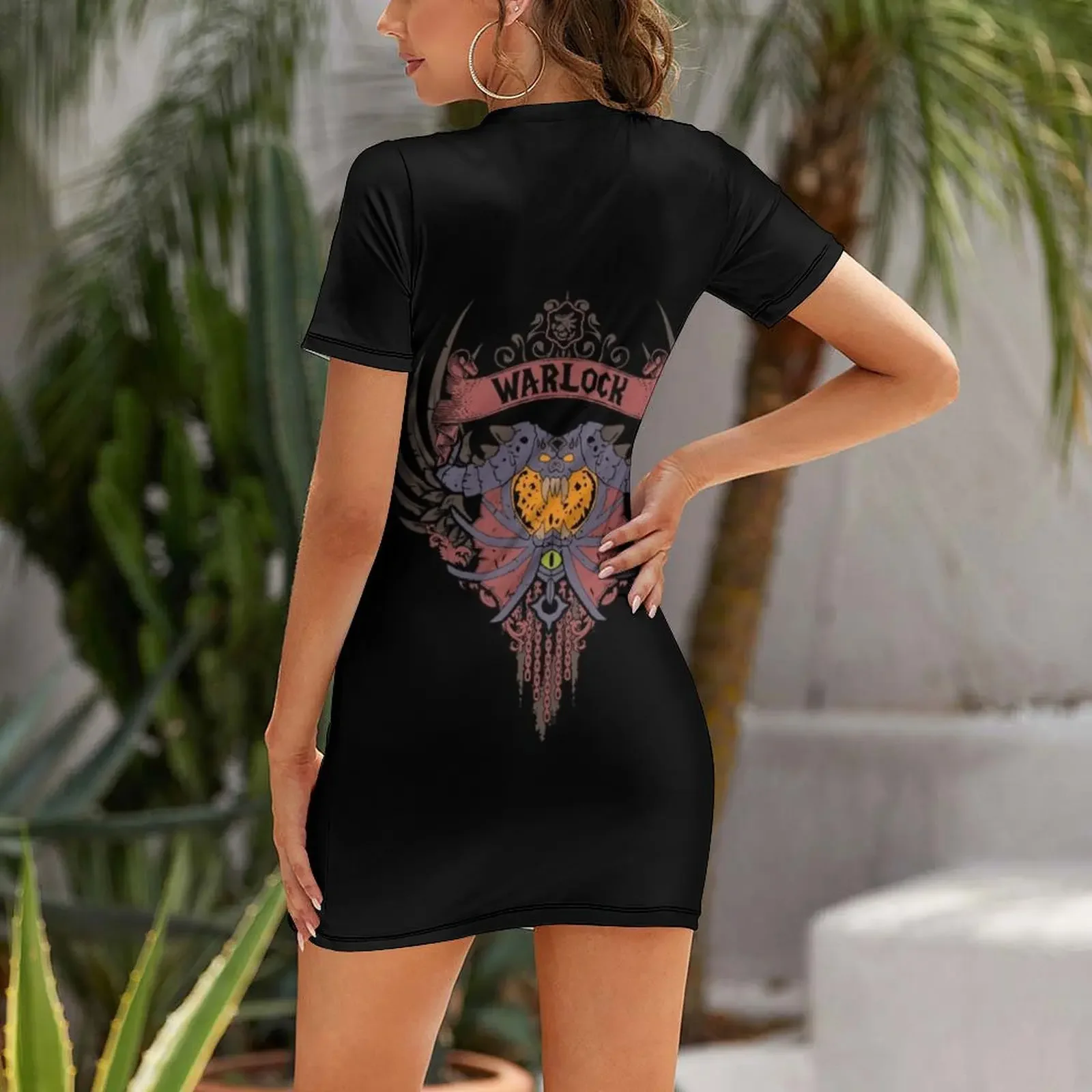WARLOCK - ELITE EDITION Perfect Gift Short-Sleeved Dress dress party night Women's summer dresses party dresses women