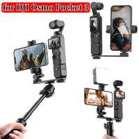 Phone Holder Fixed Bracket for dji Osmo Pocket 3 Expansion Accessories Smartphone Bracket with 1/4inch Screw & Cold Shoe