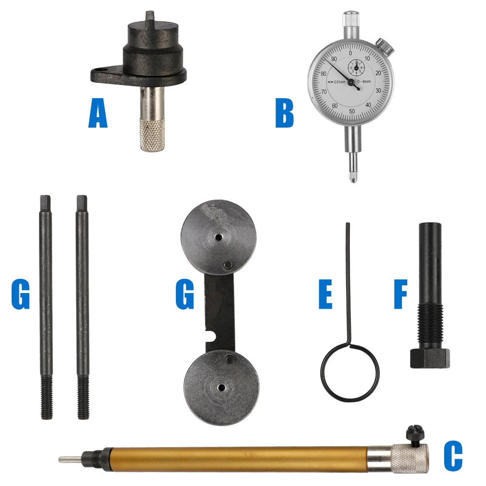 Engine Timing Tools Car Repair Tools T10171A For VW AUDI Seat Skoda Inc Dial Gauge Tdc + Locking Tools