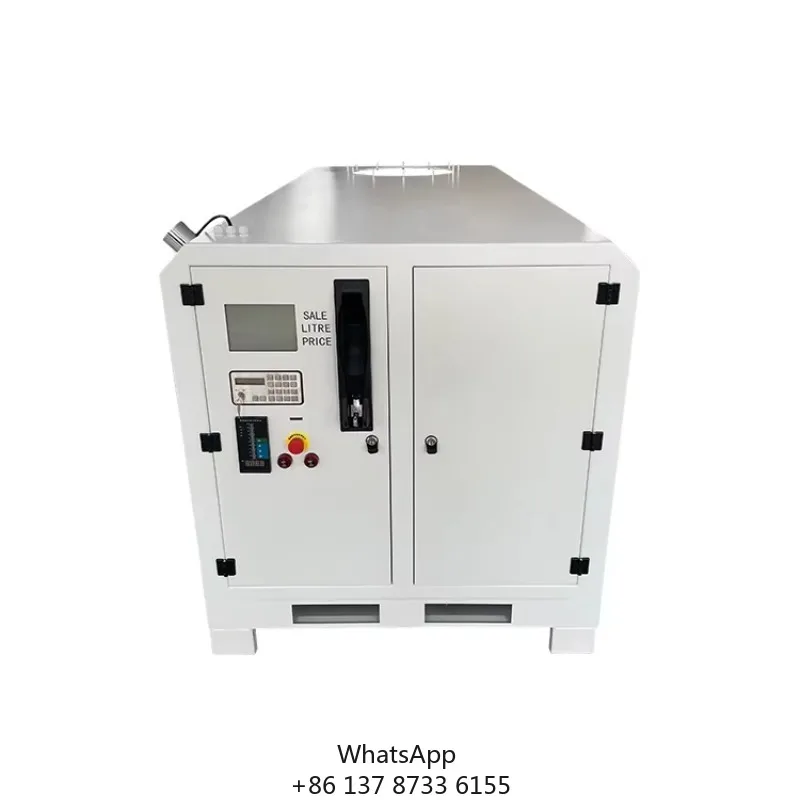 OEM Skid Filling Station With Camera And Solar Panel Fuel Pump Dispenser 600/1000/2000/3000 Liters 1 Or 3 Nozzle