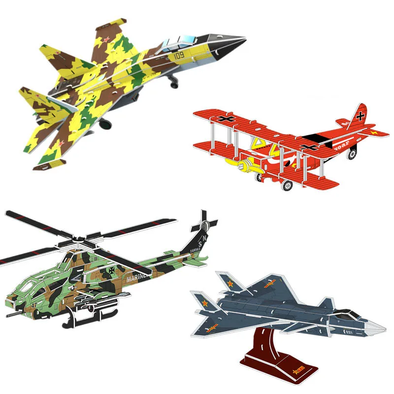 

Моделирование J-20 истребитель бумаги 3D модель головоломки детская ручная работа собранная DIY игрушка-вертолет модель подарки для мальчиков