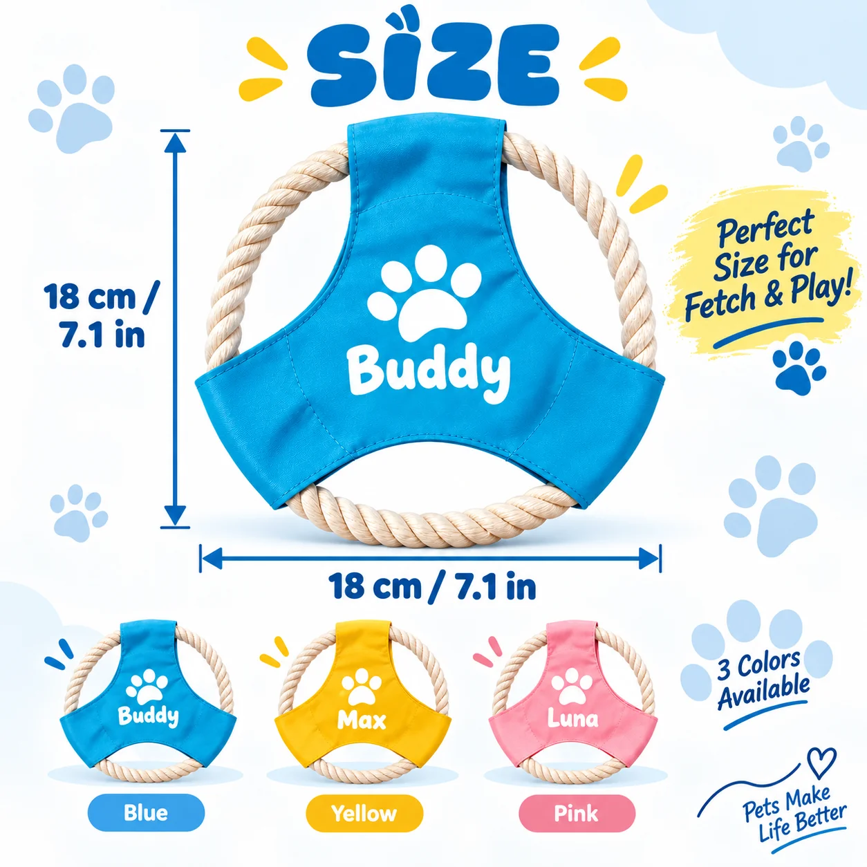 Disco Volador para Perros con  - Flying Disc Dog Training Toy reseña y precio