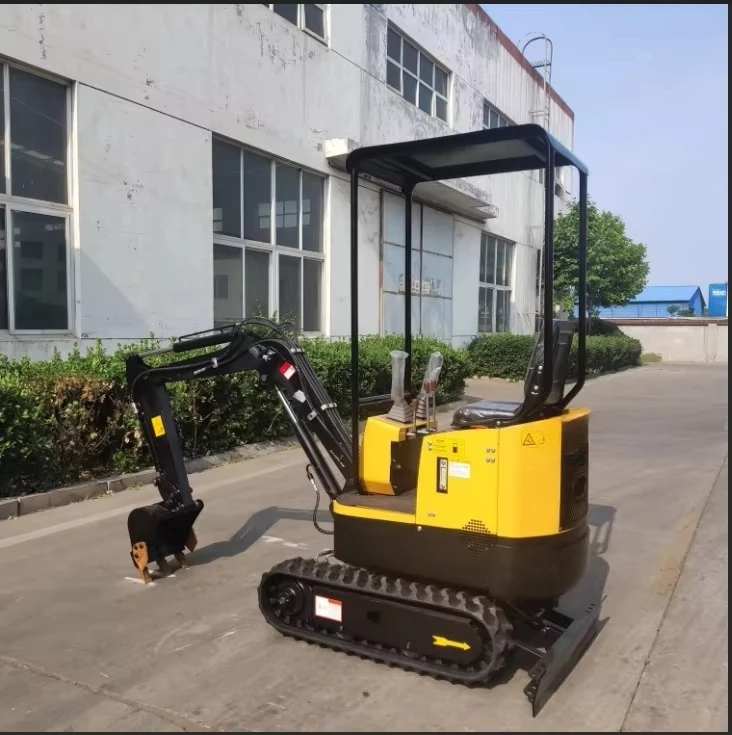 HT10 HT15 Factory Cheap Garden Mini Digger Crawler Diggers Electric Mini Excavators 20kw Hydraulic Micro Mini Excavator