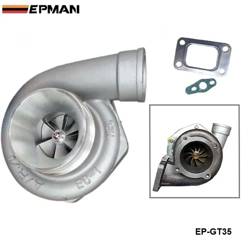 turbocharger turbo charger GT35 GT3582R  Compressor:A/R 0.70 Turbine:A/R 82 T3 Flange wet float bearing 4 bolt 400-600hp EP-GT35