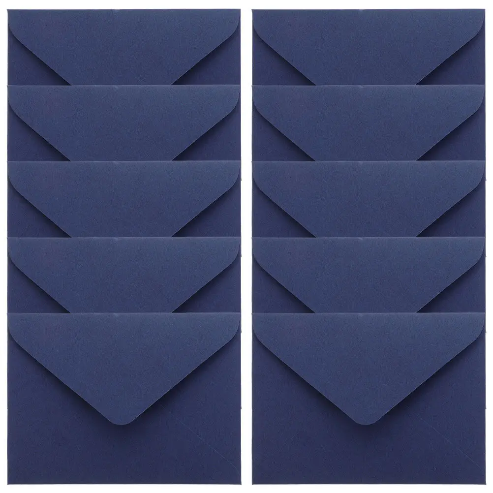 

10Pcs Smooth Texture Lightweight Paper Envelopes for Invitations Wedding Cards Holiday Greetings Business Documents Portable