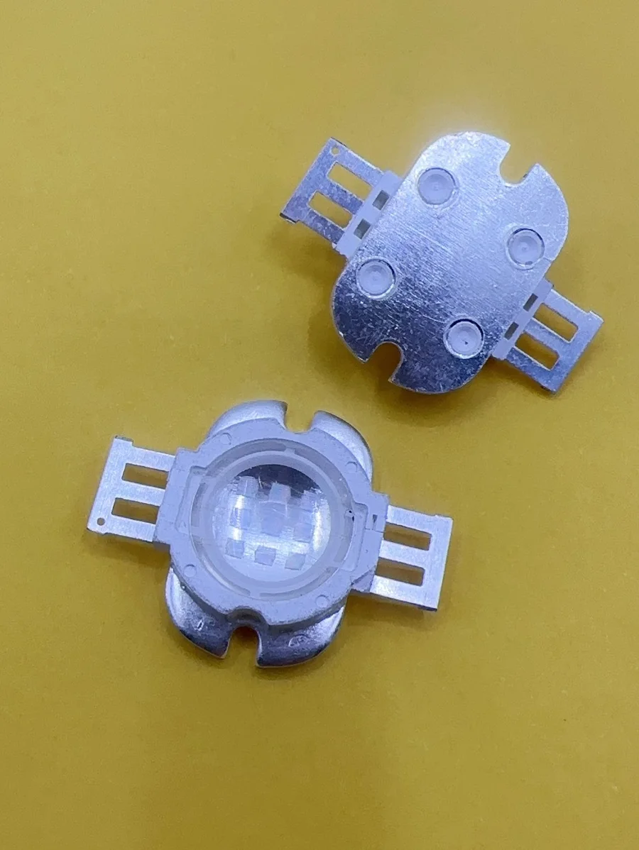 10W UV 395nm Round LED 395-400nm 12V High Power LED  90 Angle Lens DC 10-12V 1A 45mil chip Diode For LED Spotlight Floodlight