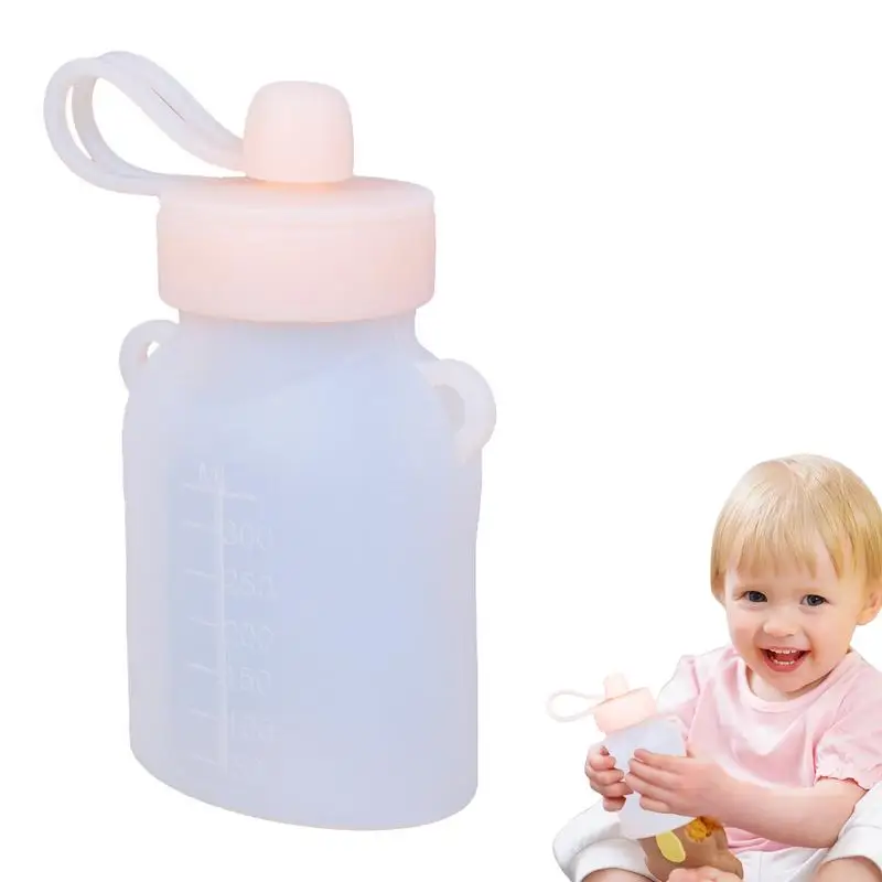 Milk Bags For Breastmilk Silicone Food Pouch Holder Heat Resistant Leakproof Storage Container Portable Lightweight Breastmilk