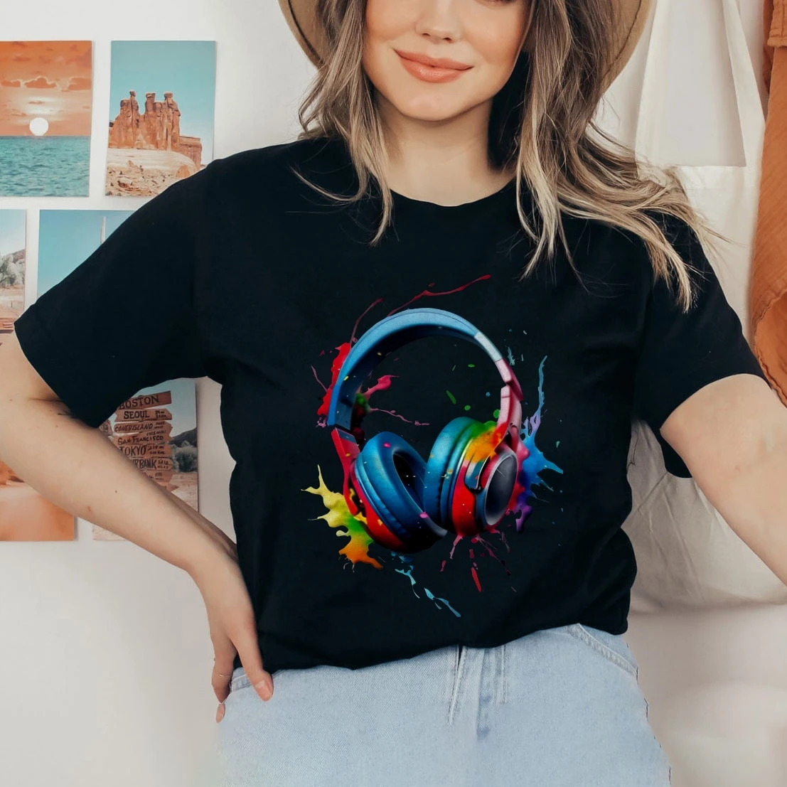 

Unisex Casual Short Sleeve T-Shirt - Neutral Colors, Cotton-Poly Mix, Loose Fit for All Bodies, Daily Wear Travel, Breathable
