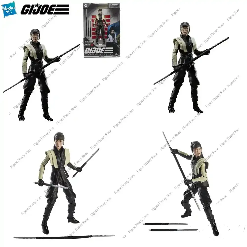 Special Offer New Original Hasbro Classified Series Snake Eyes G.I. Joe Akiko Action Figure Mol Toy Birthday Gift Collection