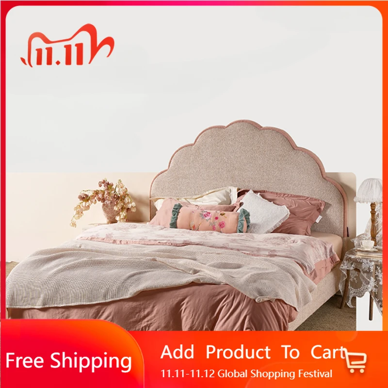 

Reception Queen Headboard Bed Double King Designer Princesse Adults Storage Bed Conference Letto Matrimoniale Trendy Furniture