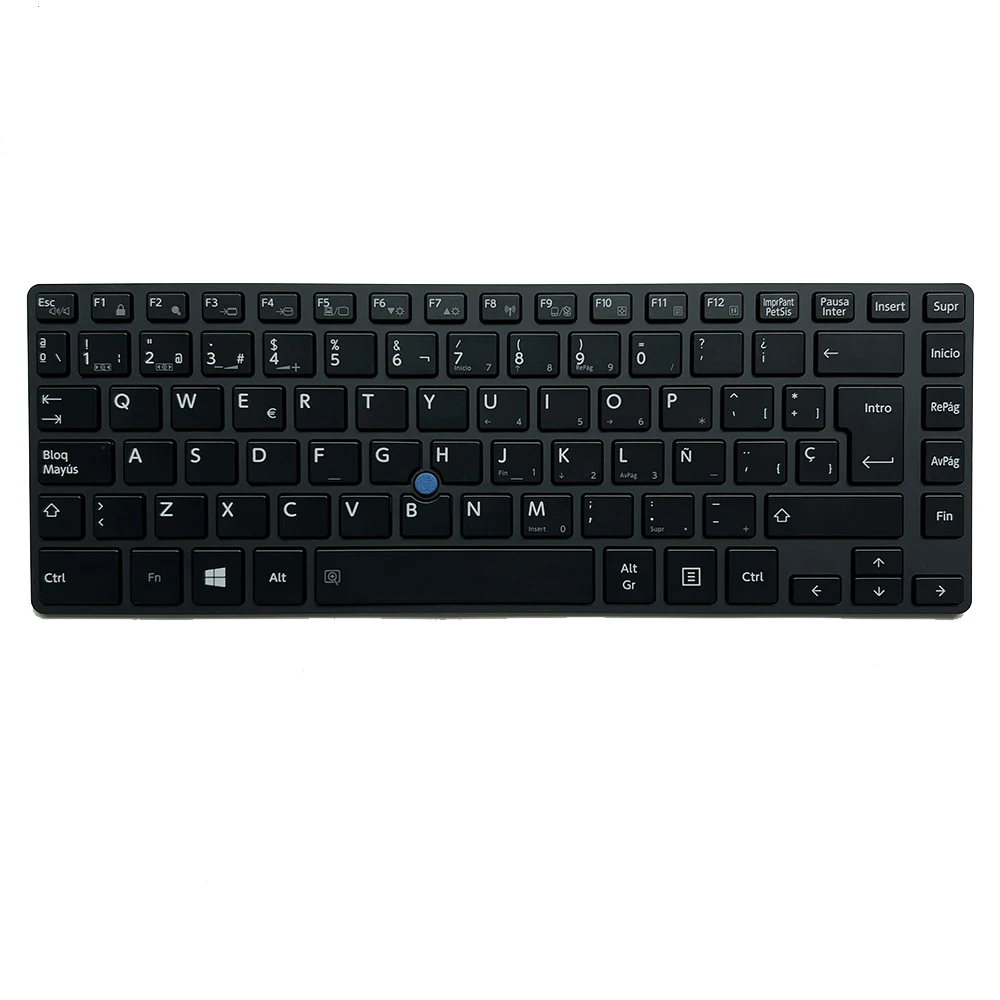 Z40 Spanish Keyboard For Toshiba Tecra Z40 Z40T Z40-A Z40-AK Z40-AB Z40-B Z40t-A Laptop Black With Frame SP