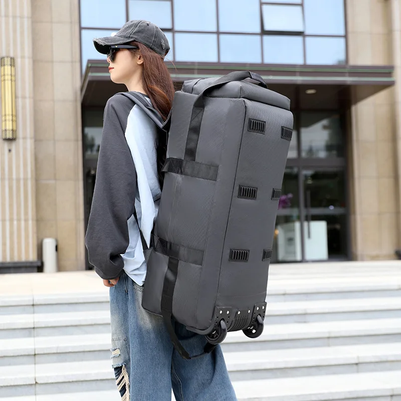 80L Rolling Duffle Bag with Wheels 31