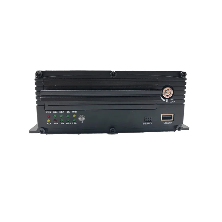4CH AHD + 4CH IPC 1080P トラックスクールバスハイブリッドモバイルDVR（3G 4G GPS監視システム用）