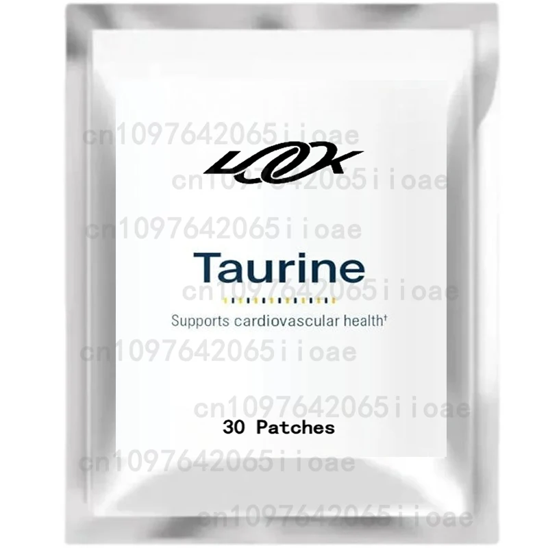 Taurine Transdermal Patches for Muscle Strength Focus Memory - 30 Patches One Month Supply - Nutritional Supplement