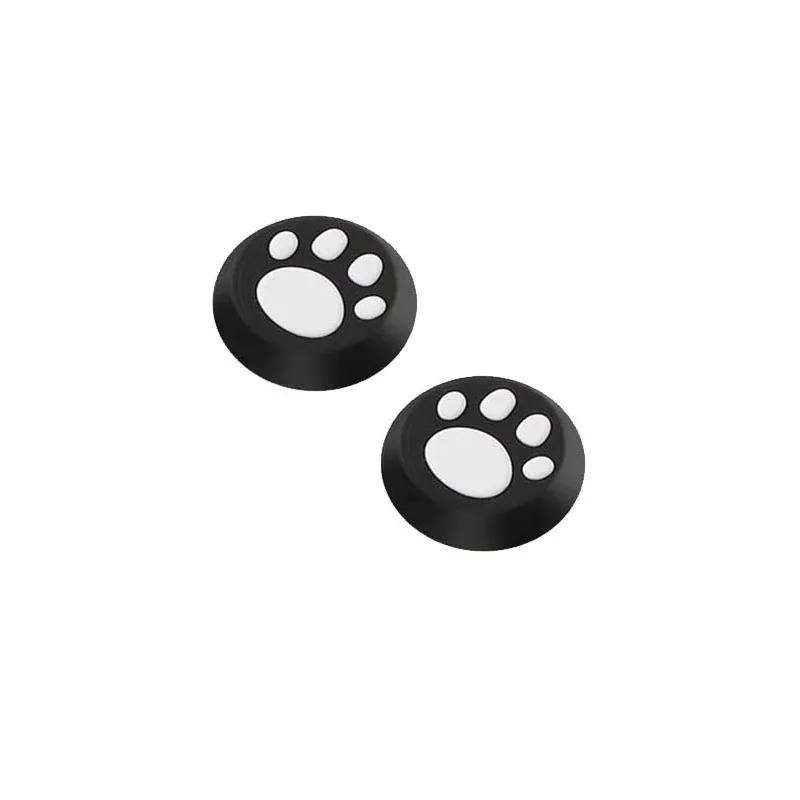 2pcs Cute Cat Silicone Grip Cover Caps For Nintendo Switch 2 Joy Con Controllers Protection Gaming Accessories view 3
