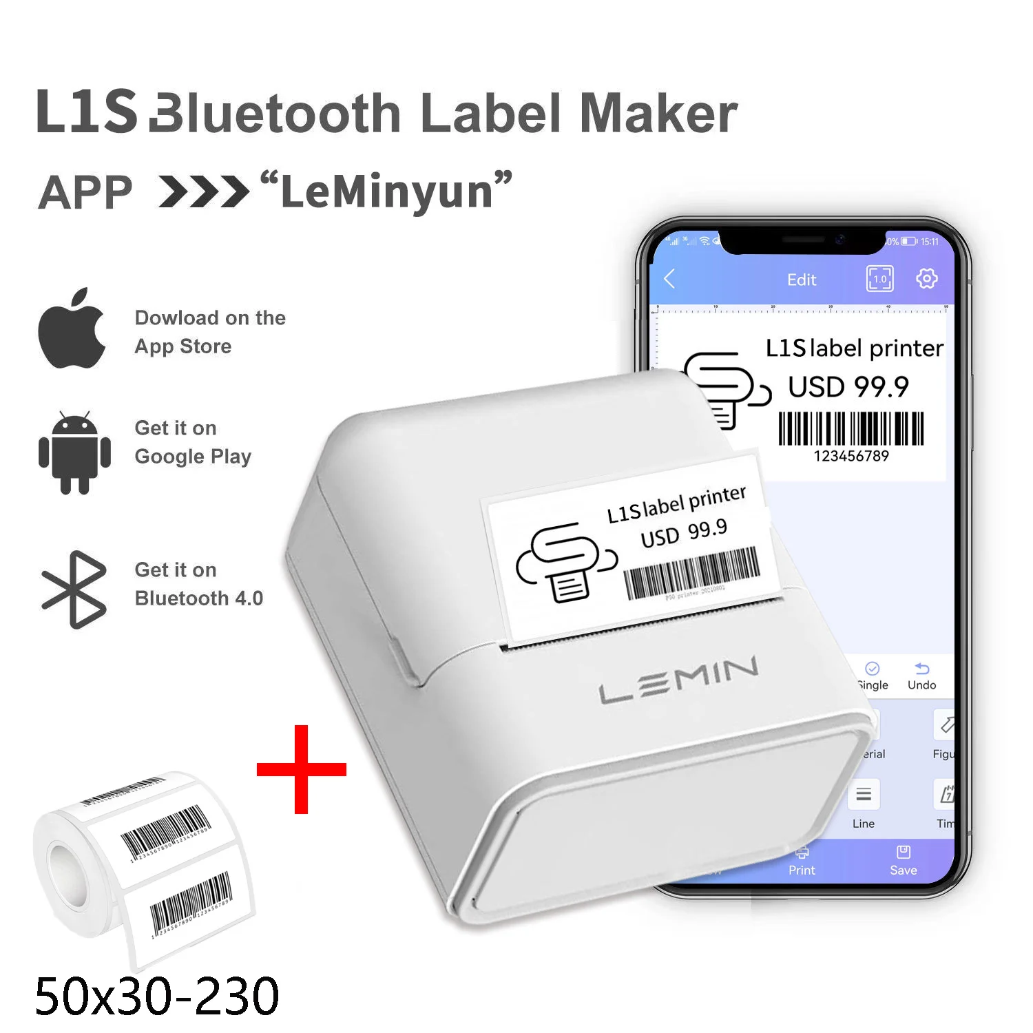 L1S 프로 핸드헬드 블루투스 열전사 라벨 프린터로 효율적인 라벨 관리 시작하기