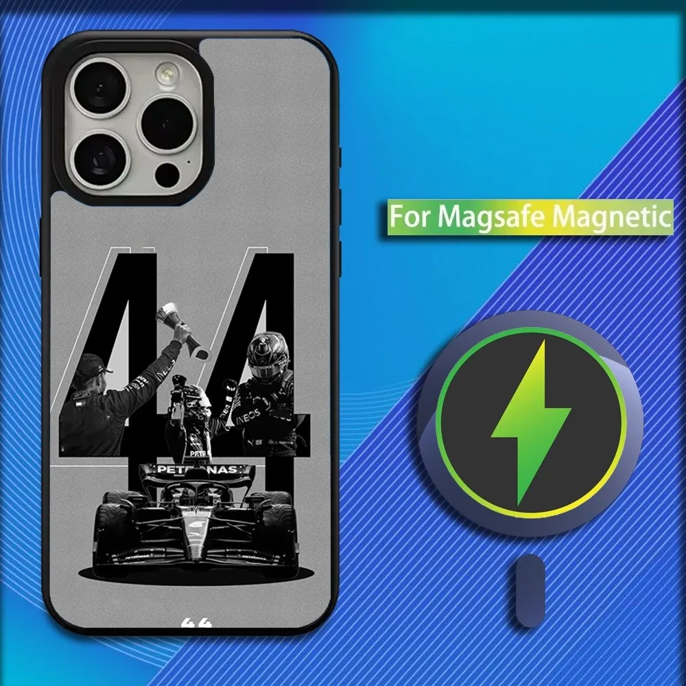 Rider L-Lewis Hamilton Phone Case For iPhone 16,15,14,13,12,11,Plus,Pro,Max,Mini Magsafe Magnetic Wireless Charging