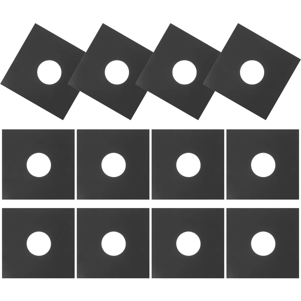 

12 Pcs Records Jackets Kraft Paper Inner Sleeves for Album Storage Protection Record DJ Accessories