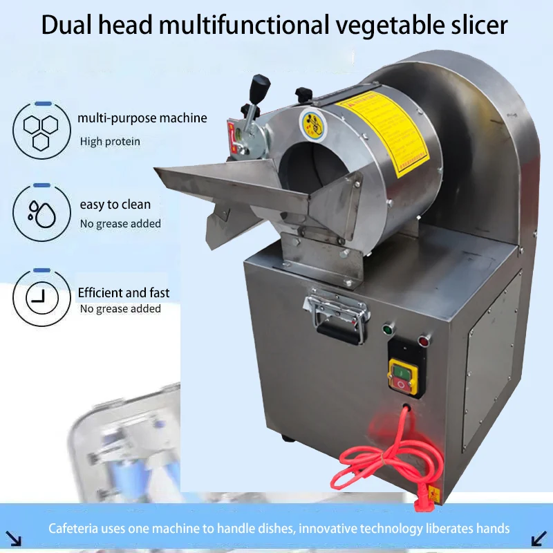 

Multifunction Dicing Machine Potatoes Radishes Shredder Vegetable Slicer Machine Stainless Steel Vegetable Cutting Machine