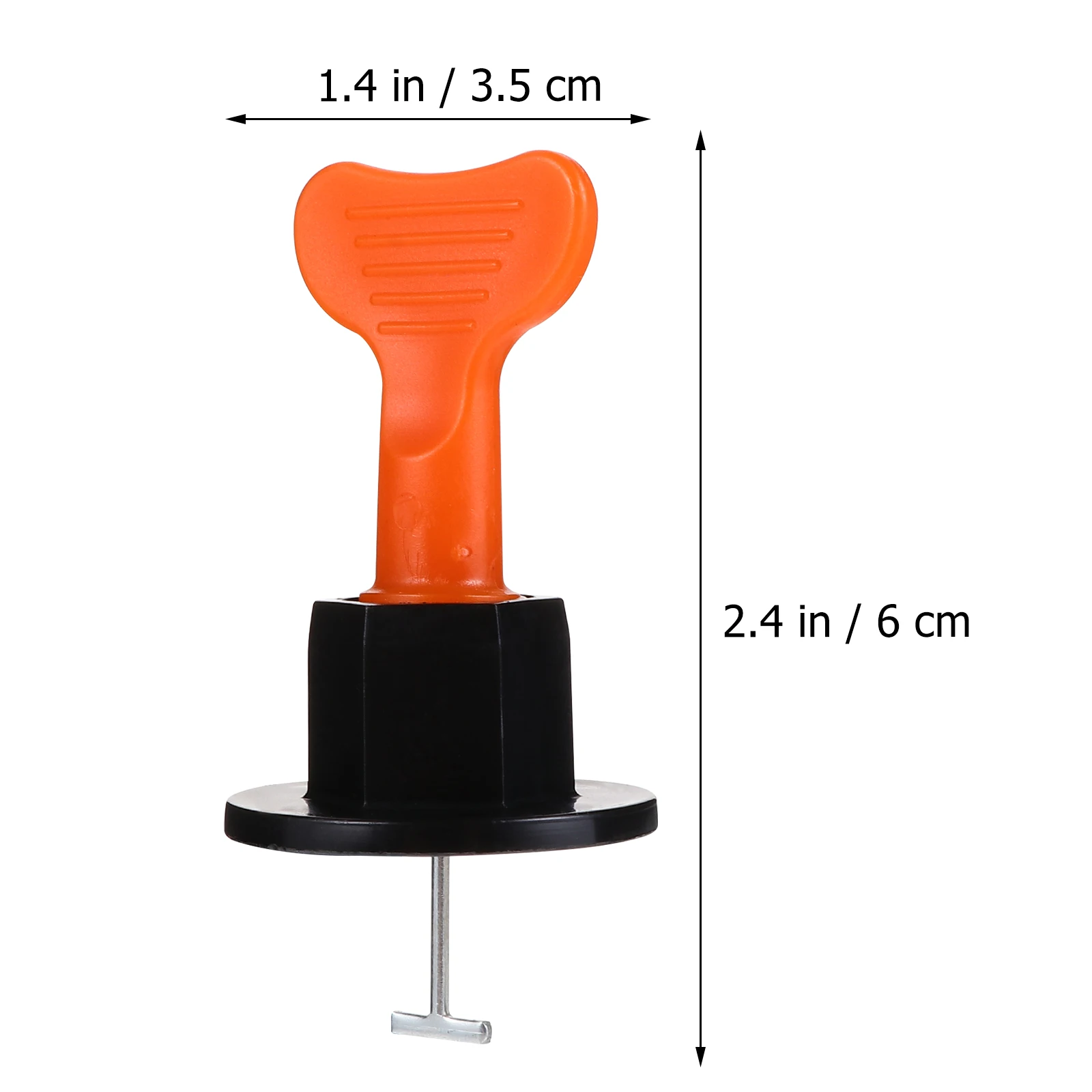 

100 Pcs Leveling System Reusable Plastic Locator Straighten Tile Leveler Accessories Supplies Tile Installation Kit