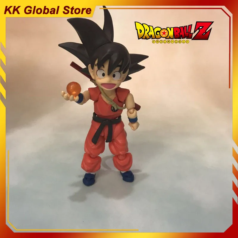 

New 12cm Dragon Ball Son Goku Action Figure Q Version Pvc Models Anime Peripherals Desktop Decoration Ornaments Gifts Toys Kids
