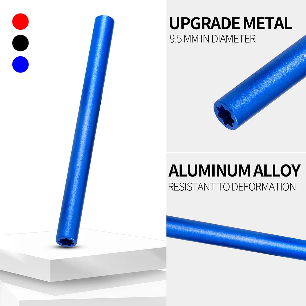YEAHRUN Aluminum Alloy Diameter Linear Drive Shaft Rods for 1:16 Traxxas Mini Maxx BL-2s Slash 4X4 RC Car