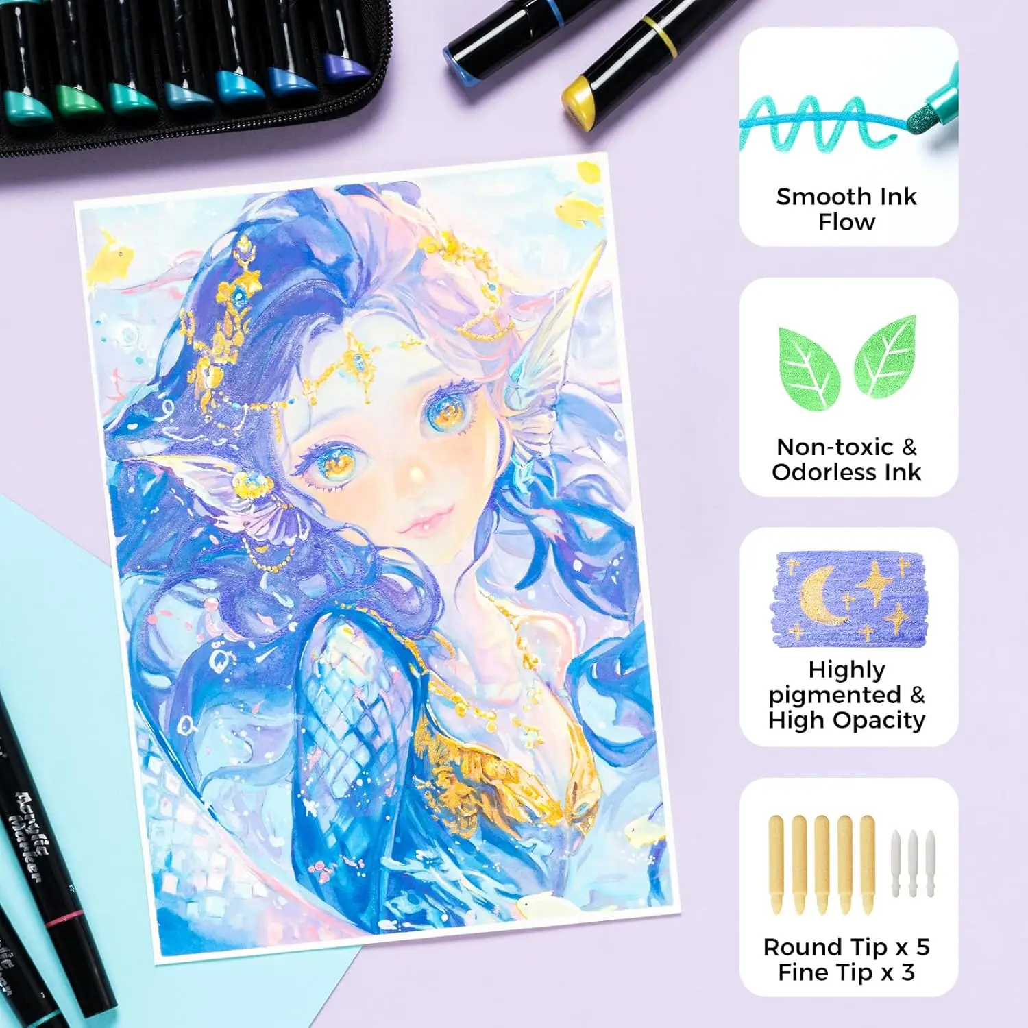 Thumbnail 4 - #40 Ranked Acrylic Paint Sets Picks in 2026