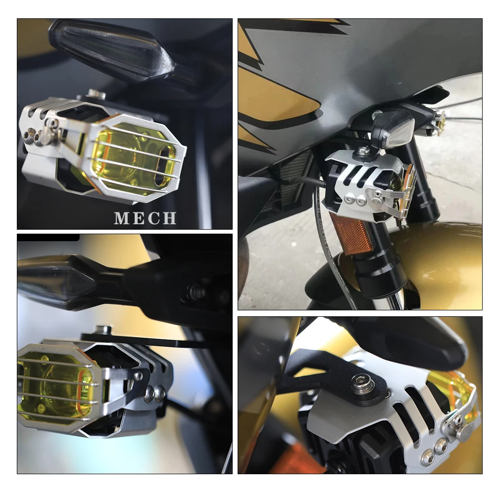 Motorcycle Fog Lights Auxiliary Bracket Driving Lamp Spotlight Bracket Holder Spot Light FOR BMW F 900 F900 XR F900XR