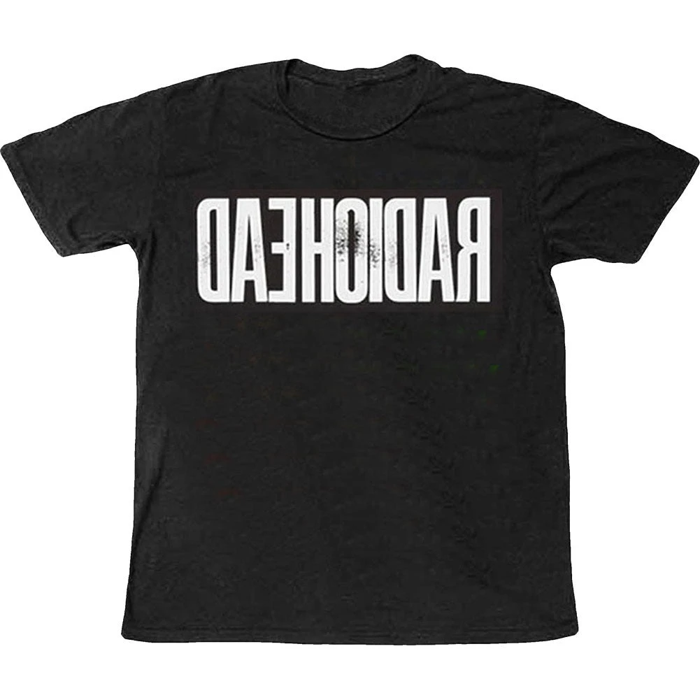 

Radiohead Daehoidar Band Graphic Print Four Seasons Men's and Women's Short Sleeved T-shirt Casual Loose Top Luxury