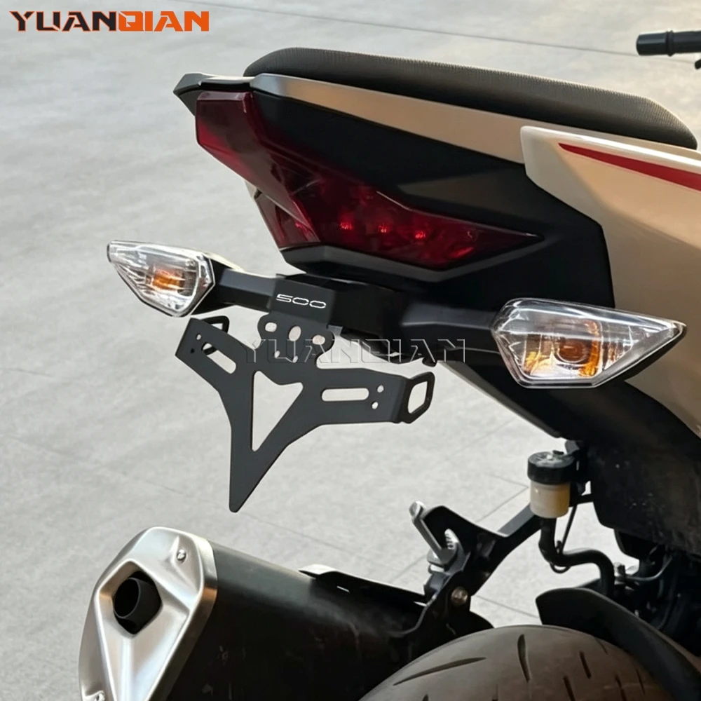 For Kawasaki Ninja500 Z500 Ninja400 Z400 Ninja Z 500 SE ABS Motorcycle License Plate Holder Bracket Tail Tidy Fender Eliminator