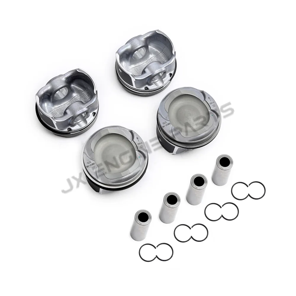 B4164T Engine Piston & Piston Ring Set Φ79mm STD 0.5 For Ford FOCUS Volvo 1.6 S60 S80 V40 V60 V70 1.6L L4 GAS 10-16 CJ5Z6108A