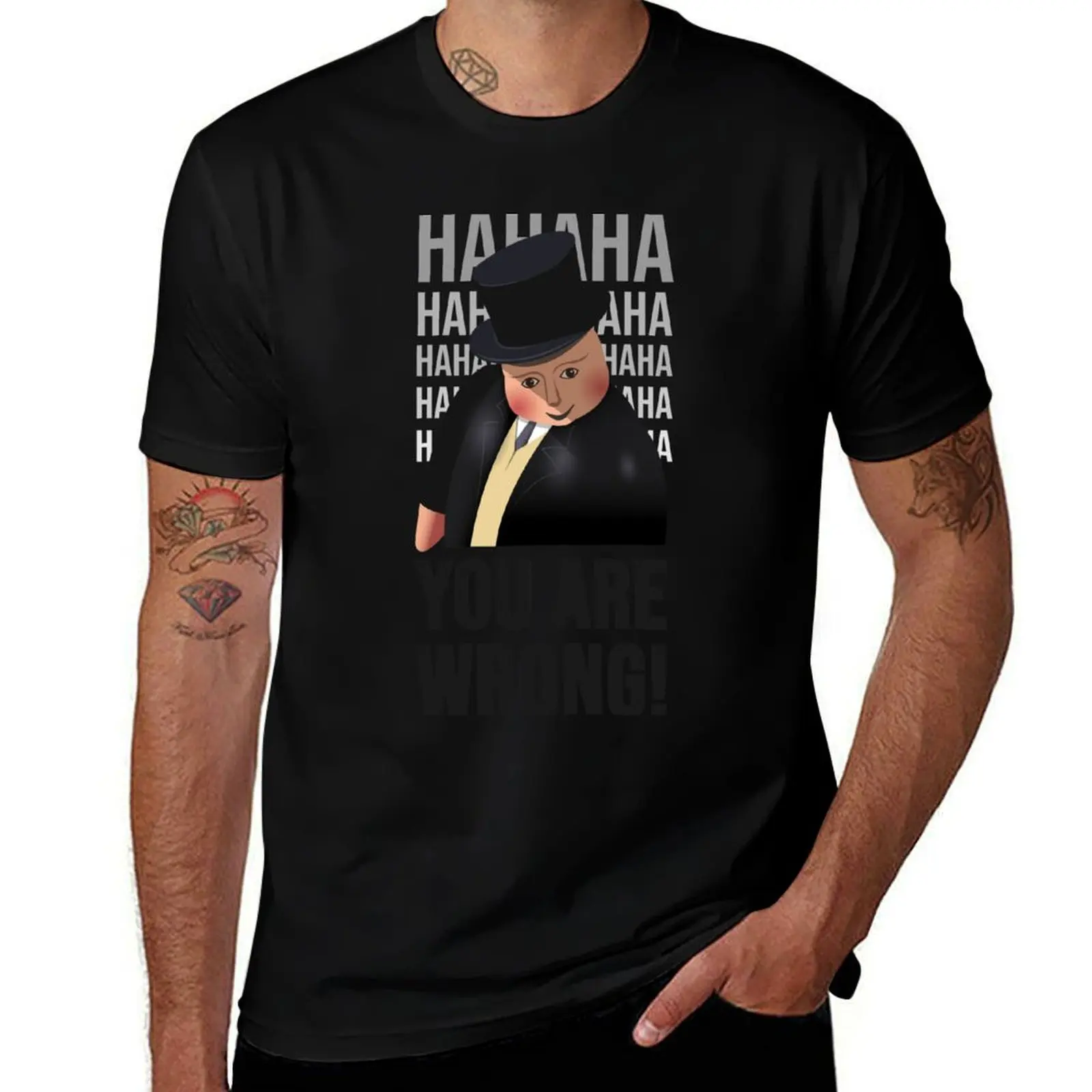 

Fat Controller T-shirt T-Shirt cotton t shirts high quality mens graphic t shirts cotton t shirts man 100% T-Shirt