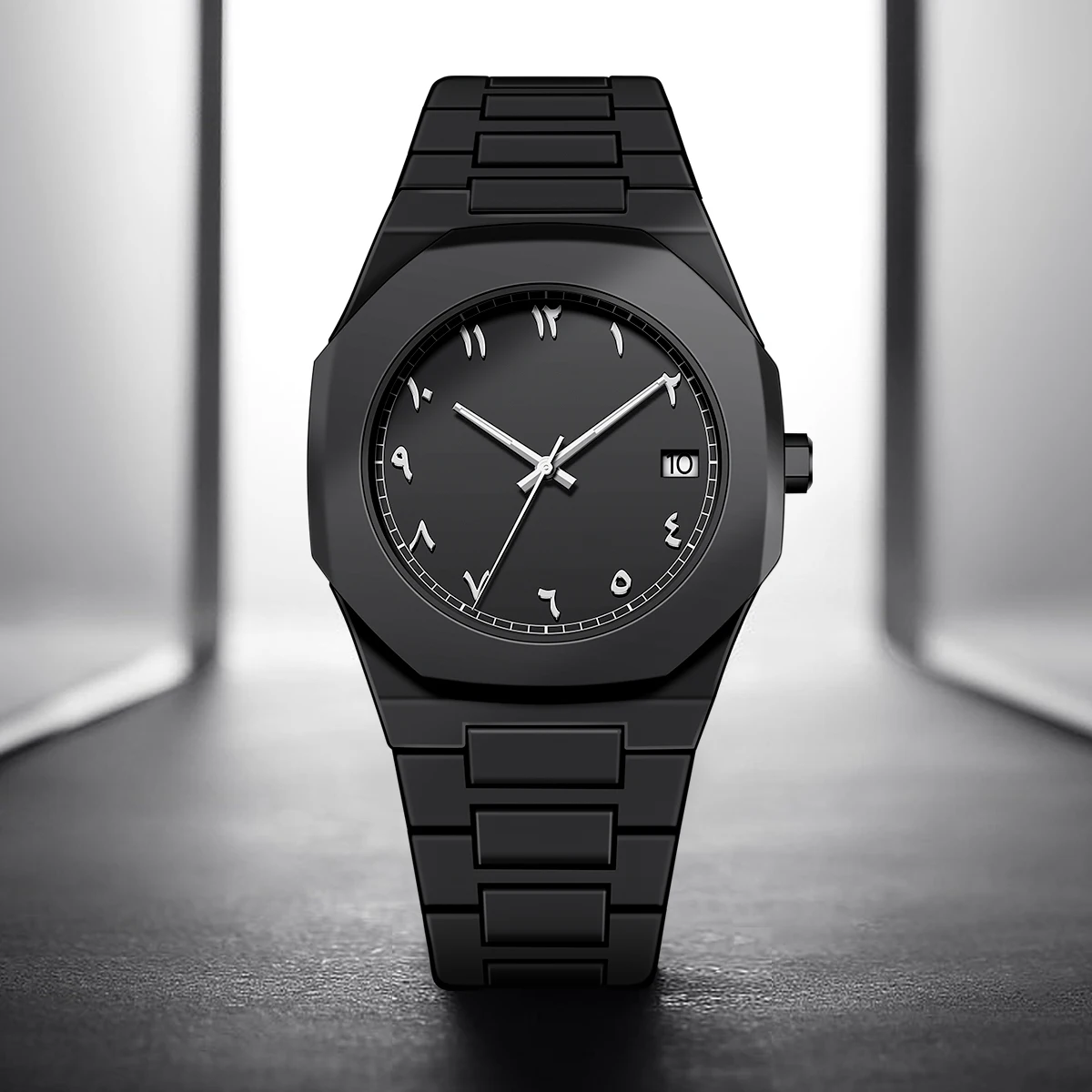 

Modern 3D Sketch Art Fashion Leisure Quartz Movement Watch Creative Design Lightweight Waterproof Watch