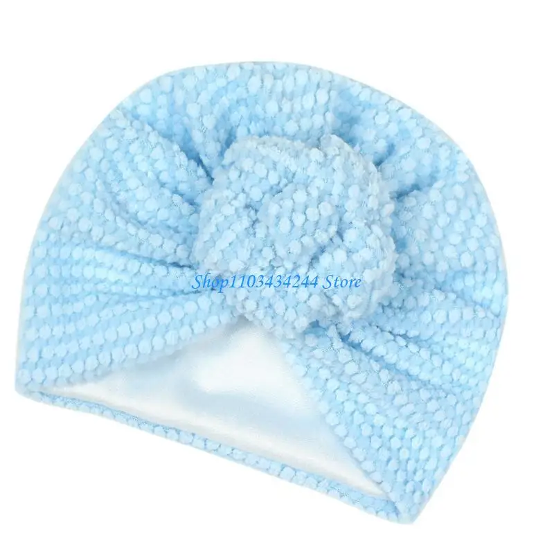 

Warm & Gentle Baby Pullover Caps Baby Winter Hat Polyester Baby Hat for Boys & Girls Aged 0 to 3 Year for Everyday Use