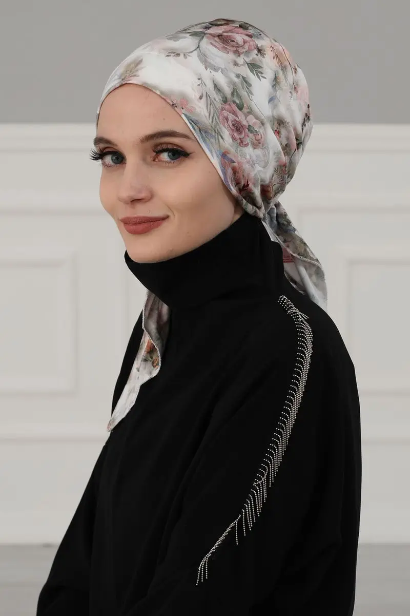 Bandana con estampado de oliva