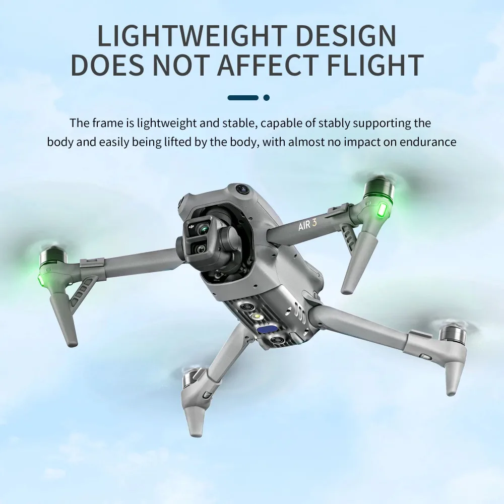 

25mm Landing Gear Extensions Compatible with DJI Mavic Air 3 & Air 3S | Protector Foots Landing Skid Accessories