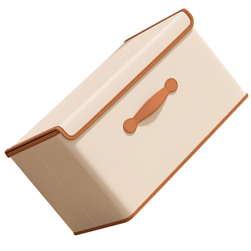 

Large 42L Fabric Storage Box Foldable Clothes Closet Bins Rectangular Collapsible Organiser Blanket Bag Wardrobe Storage