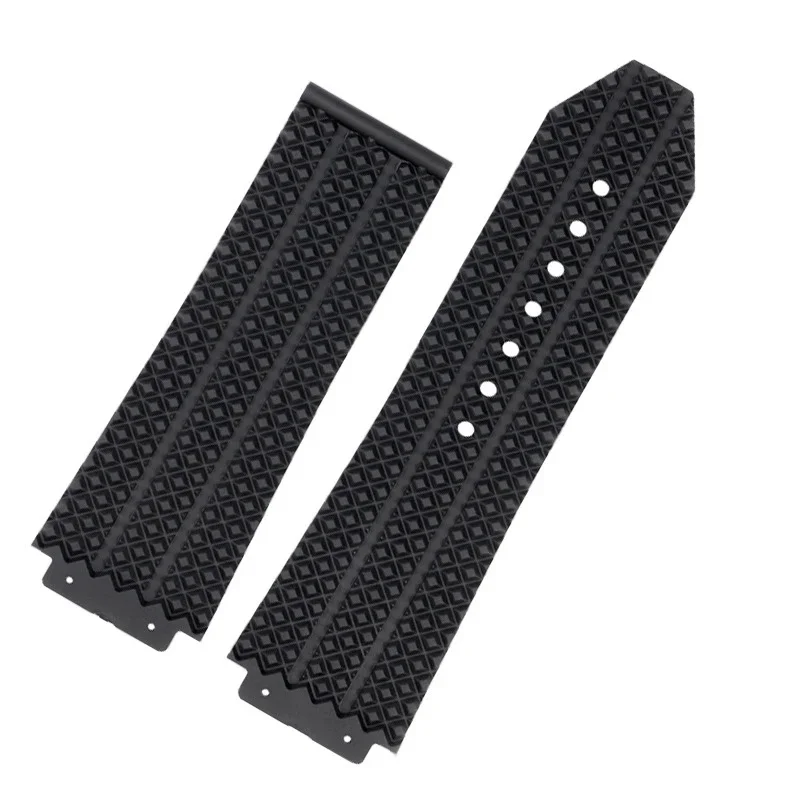 Correa de reloj para HUBLOT BIG BANG de silicona 25*17mm 26*19mm correa de reloj impermeable para hombre reloj de cadena pulsera de goma